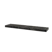 Structural Plastics Corporation Polyethylene Base Unit, 16" Wide, Black - 66"