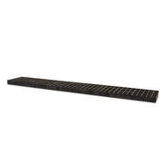 Structural Plastics Corporation Polyethylene Base Unit, 16" Wide, Black - 96"