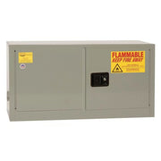 Eagle Manufacturing ADD15XGRA Steel Flammable Cabinet, 15 gal., Gray - Default Title