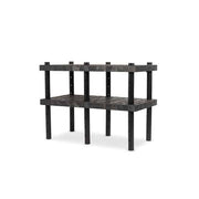 Structural Plastics Corporation Industrial Workbench, 24" Wide, Black - 688 lb.