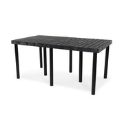 SPC Retail SPC-Retail Benchmaster Plastic Platform Display, Black - 24" x 66" x 30"