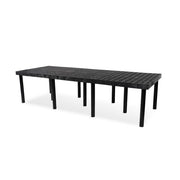 SPC Retail SPC-Retail Benchmaster Plastic Platform Display, Black - 36" x 96" x 24"