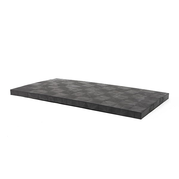 SPC Retail SPC-Retail Benchmaster Plastic Platform Panel, 3" High, Black - 36" x 66"