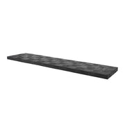 SPC Retail SPC-Retail Benchmaster Plastic Platform Panel, 3" High, Black - 24" x 96"