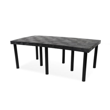 SPC Retail SPC-Retail Benchmaster Plastic Platform Display, Black - 24" x 66" x 24"