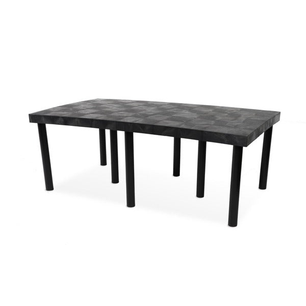 SPC Retail SPC-Retail Benchmaster Plastic Platform Display, Black - 36" x 66" x 24"