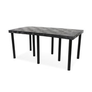 SPC Retail SPC-Retail Benchmaster Plastic Platform Display, Black - 24" x 66" x 30"