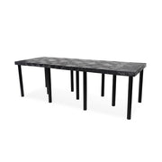 SPC Retail SPC-Retail Benchmaster Plastic Platform Display, Black - 36" x 96" x 30"