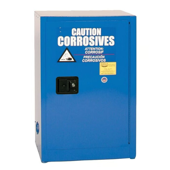 Eagle Manufacturing CRA1925X Steel Acid Cabinet, 12 gal., Blue - Default Title