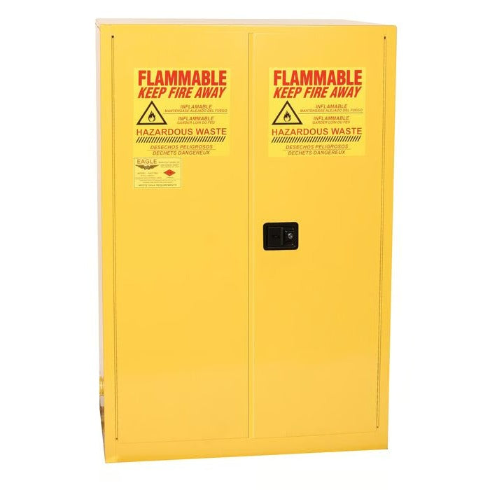 Eagle Manufacturing HAZ1992X Steel Safety Cabinet, 60 gal., Yellow - Default Title