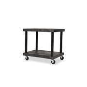 Structural Plastics Corporation Industrial Cart, 24" Wide, Black - 36" x 24"