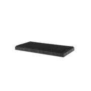 Structural Plastics Corporation Rubber Work Platform Matting, Black - 2' x 4'