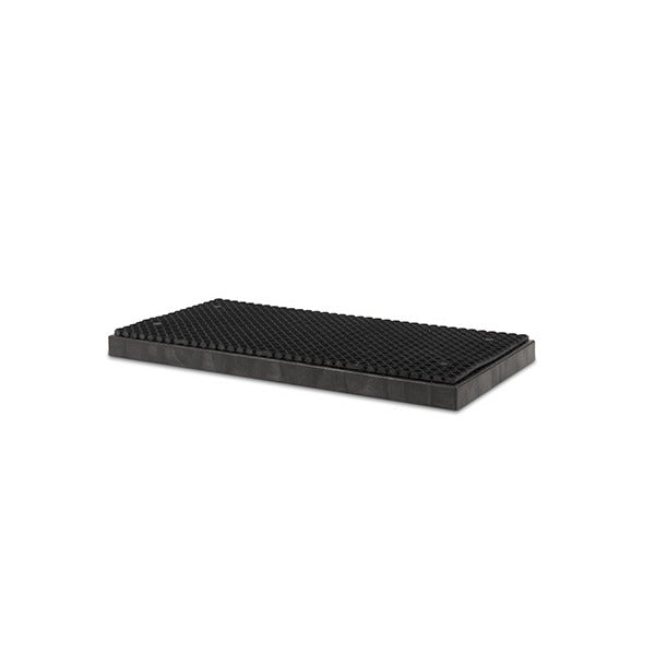 Structural Plastics Corporation Rubber Work Platform Matting, Black - 2' x 4'
