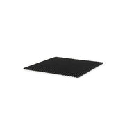 Structural Plastics Corporation Rubber Work Platform Matting, Black - 3' x 3'