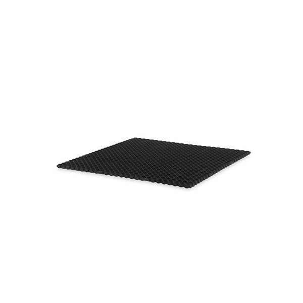 Structural Plastics Corporation Rubber Work Platform Matting, Black - 3' x 3'