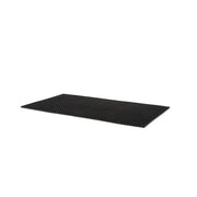 Structural Plastics Corporation Rubber Work Platform Matting, Black - 3' x 5 1/2'