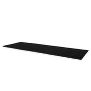 Structural Plastics Corporation Rubber Work Platform Matting, Black - 3' x 8'