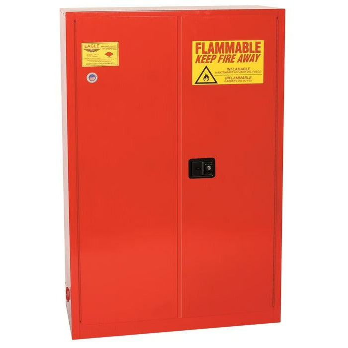 Eagle Manufacturing PI47X Steel Paint Safety Cabinet, 60 gal., Red - Default Title