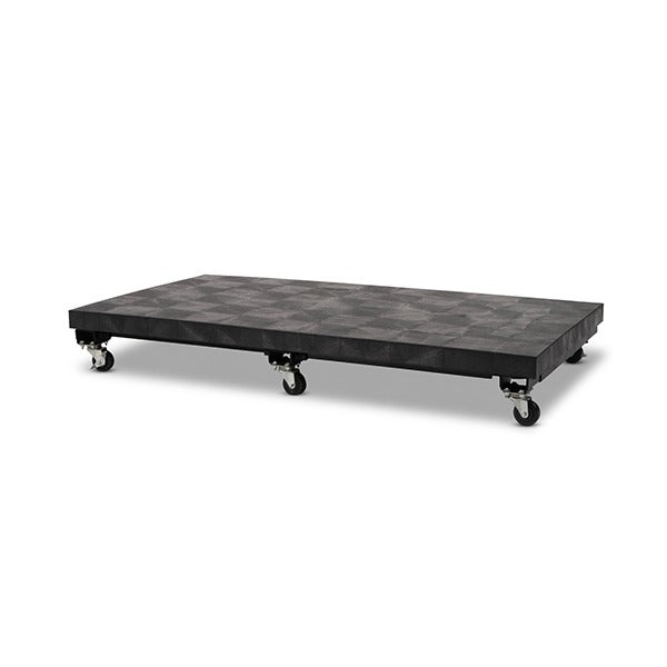 Structural Plastics Corporation Dunnage Rack, 36" Wide, Black - 1,500 lb.