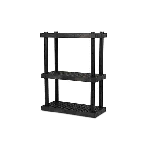 Structural Plastics Corporation Top System, 51" High, Black - 36" x 16"