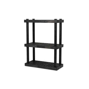 Structural Plastics Corporation Top System, 51" High, Black - 36" x 16"