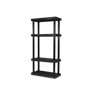 Structural Plastics Corporation Top System, 75" High, Black - 36" x 16"