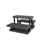 SPC Retail SPC-Retail Benchmaster Plastic Display, 51" Wide, Black - 420 lb.