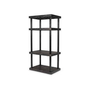 Structural Plastics Corporation Top System, 75" High, Black - 36" x 24"