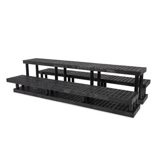 SPC Retail SPC-Retail Benchmaster Plastic Display, 51" Wide, Black - 1,120 lb.