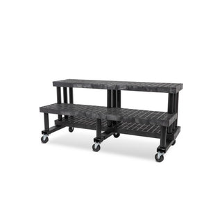 SPC Retail SPC-Retail Benchmaster Plastic Display, 28" Wide, Black - 513 lb.
