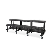 SPC Retail SPC-Retail Benchmaster Plastic Display, 28" Wide, Black - 747 lb.