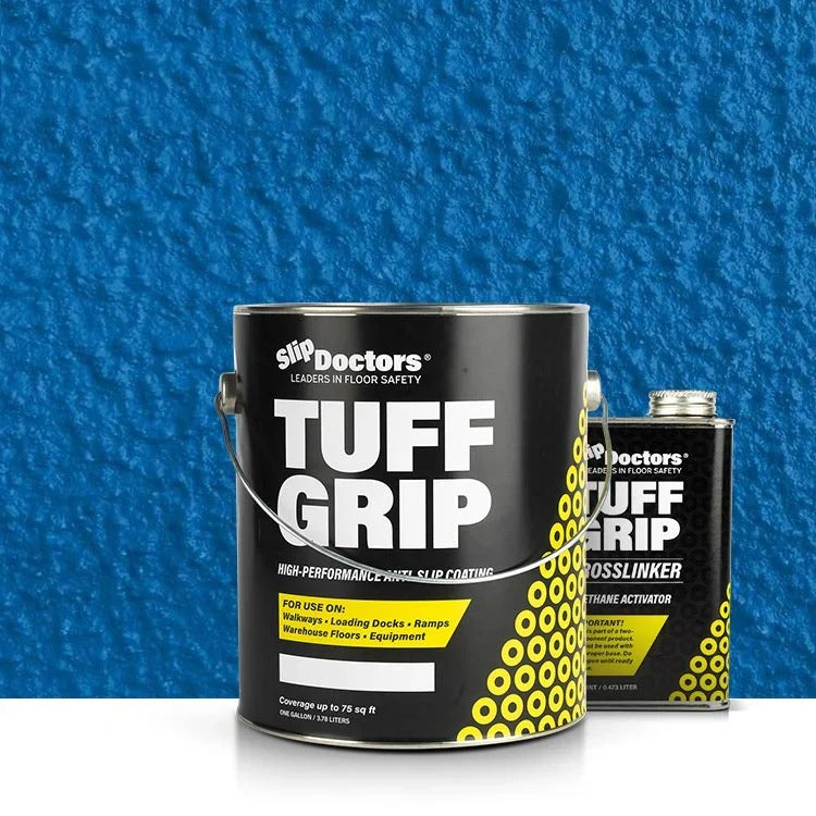 SlipDoctors S-CT-TUFEXBLU1G Floor Paint, Blue - photo 3
