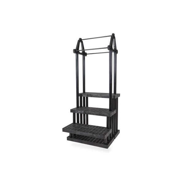 SPC Retail SPC-Retail Benchmaster Plastic Display, 39" Wide, Black - 36"