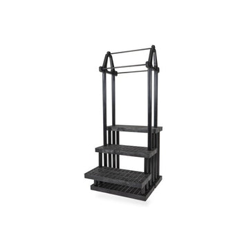 SPC Retail SPC-Retail Benchmaster Plastic Display, 39" Wide, Black - 36"