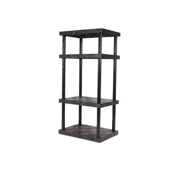 Structural Plastics Corporation Top System, 75" High, Black - 36"