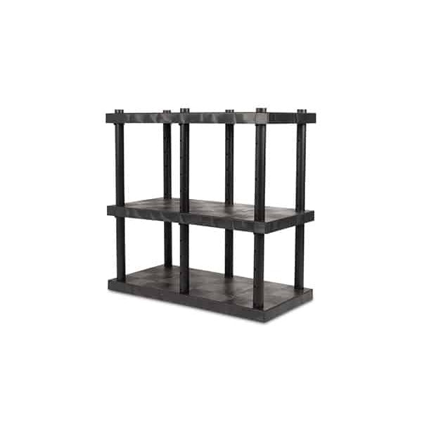 Structural Plastics Corporation Top System, 51" High, Black - 48"