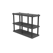 Structural Plastics Corporation Top System, 51" High, Black - 66"