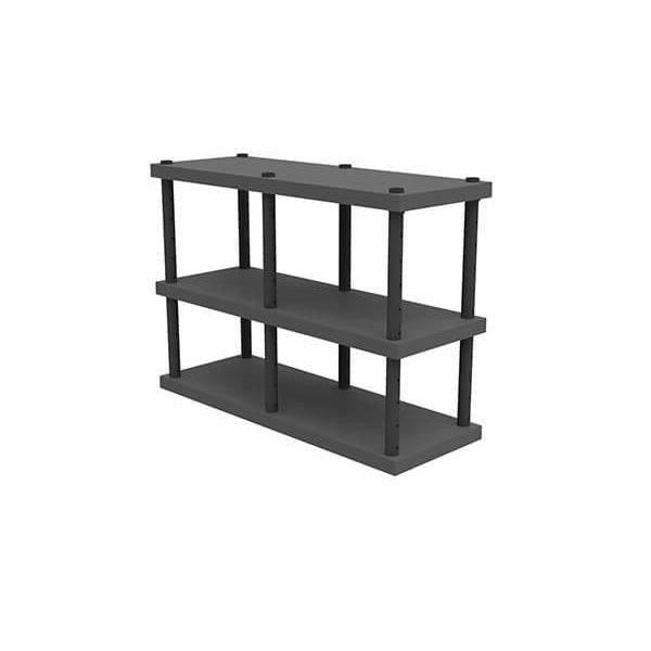 Structural Plastics Corporation Top System, 51" High, Black - 66"
