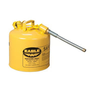 Eagle Manufacturing Steel Safety Can, 5 gal., Yellow - 7/8"