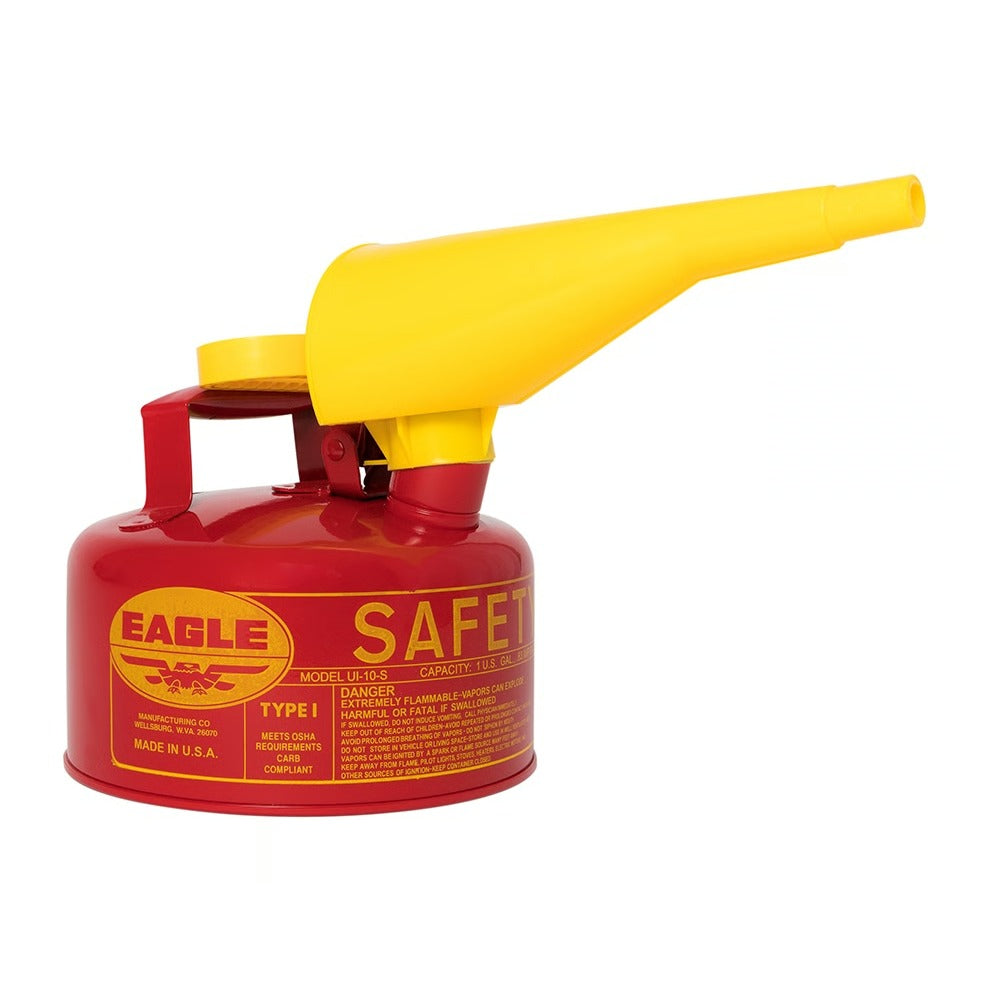 Eagle Manufacturing Steel Safety Can, 1 gal., Red - photo 2