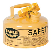 Eagle Manufacturing Steel Safety Can, 1 gal., Yellow - UI10SY