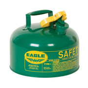 Eagle Manufacturing Steel Safety Can, 2 gal., Green - UI20SG
