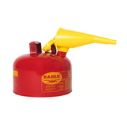 Eagle Manufacturing Steel Safety Can, 2.5 gal., Red - photo 2