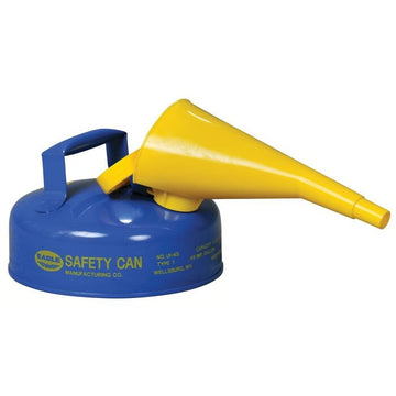 Eagle Manufacturing Steel Safety Can, 2 qt., Blue - UI4FSB