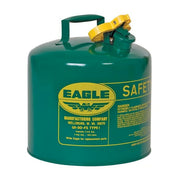 Eagle Manufacturing Steel Safety Can, 5 gal., Green - UI50SG