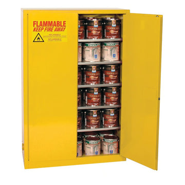 Eagle Manufacturing YPI4510X Steel Safety Cabinet, 60 gal., Yellow - Default Title