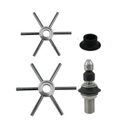 Rhino Coffee Gear RHSPINSET2 Stainless Steel Spinjet Kit, 4 13/16 - 5 5/16" Diameter