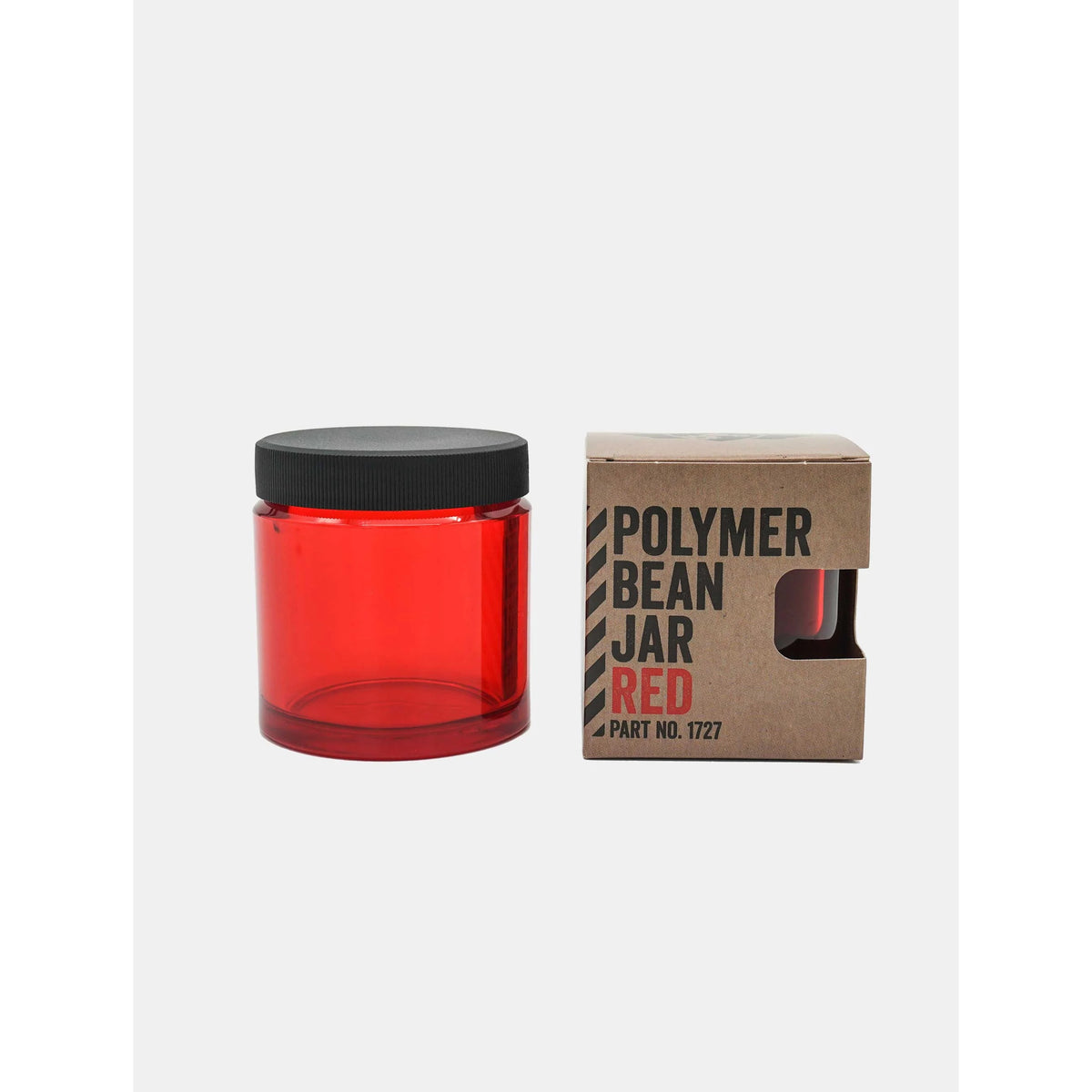 Comandante Plastic Jar, 1.41 oz. 40 Grams - Red