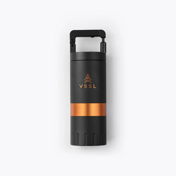 VSSL Coffee Grinder, 1.06 oz. 30 Grams - Black Copper