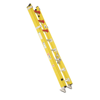 Bauer Ladders Fiberglass Extension Ladder, Yellow - 16'